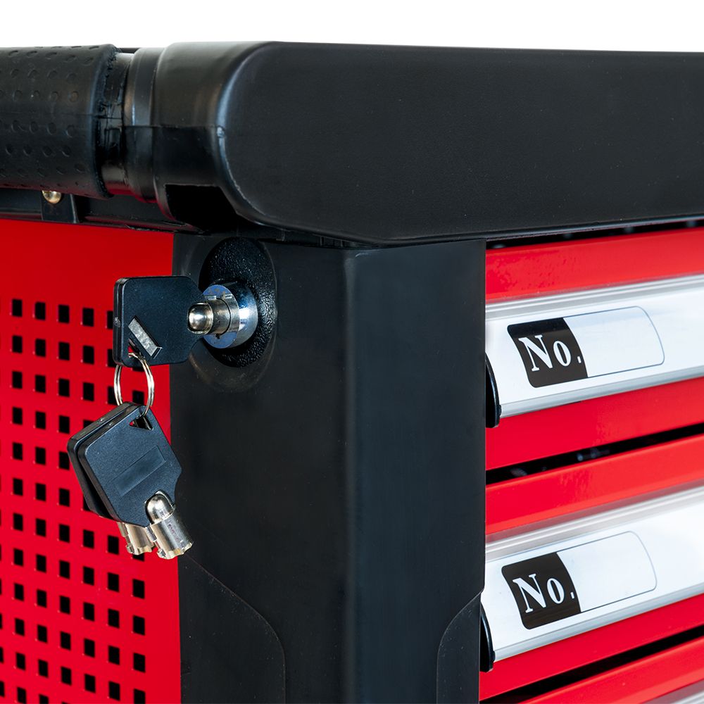 Airpress Profi Werkzeugwagen mit 7 Schubladen 217-teilig 79156 – Bild 3