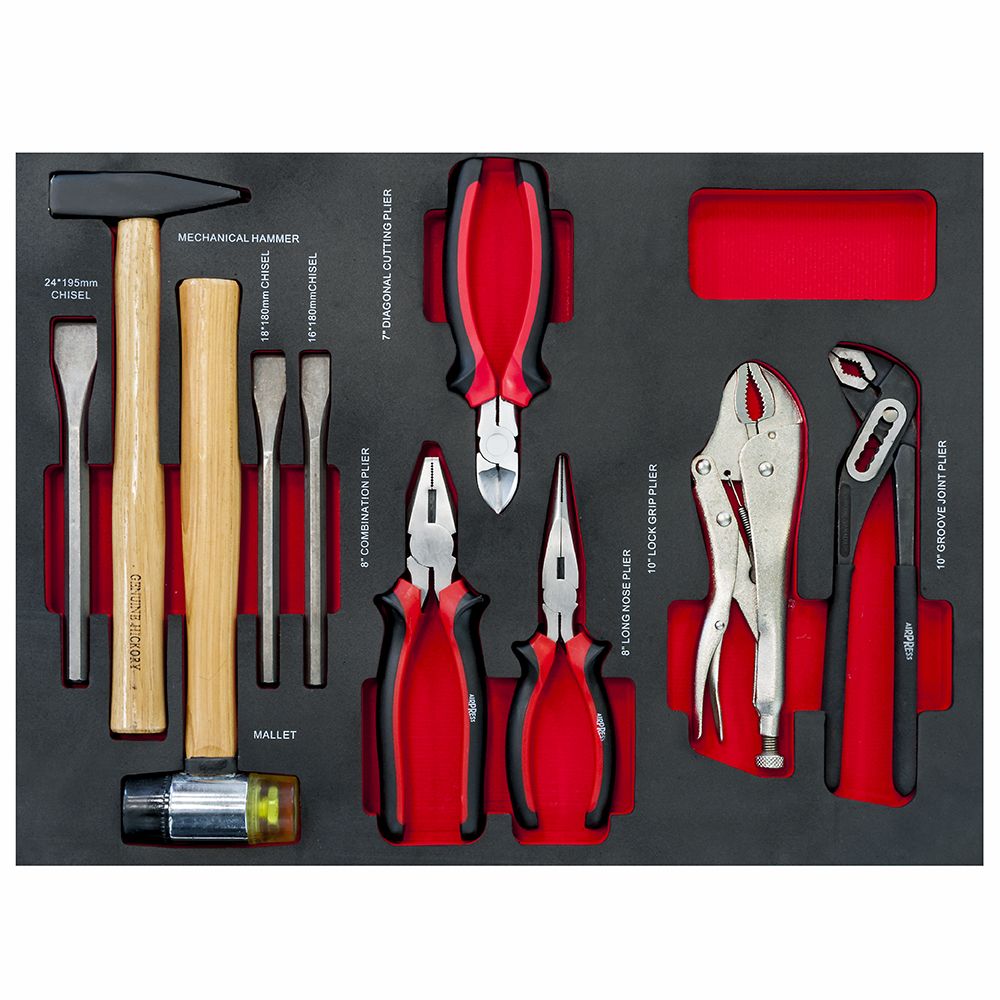 Airpress Profi Werkzeugwagen mit 7 Schubladen 217-teilig 79156 – Bild 11