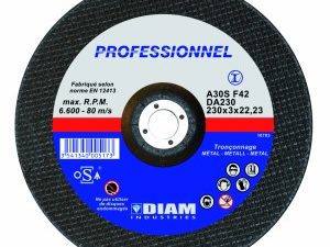 DIAM Trennscheibe für Stahl DA115/22/3 VE 25 Stk.