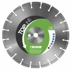 DIAM Diamant-Trennscheibe TOPLINE GB80-300/25