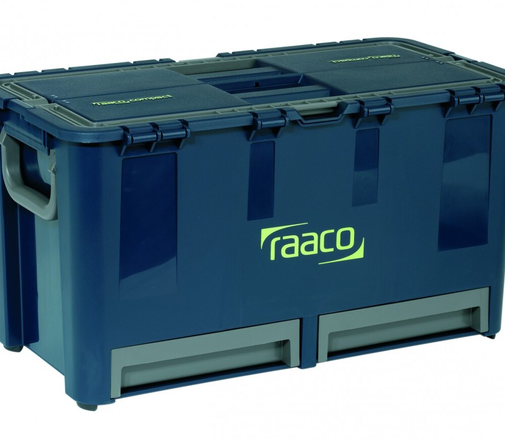 Raaco Werkzeugkoffer COMPACT 47 BLAU/GRAUHxBxT: 292x540x296