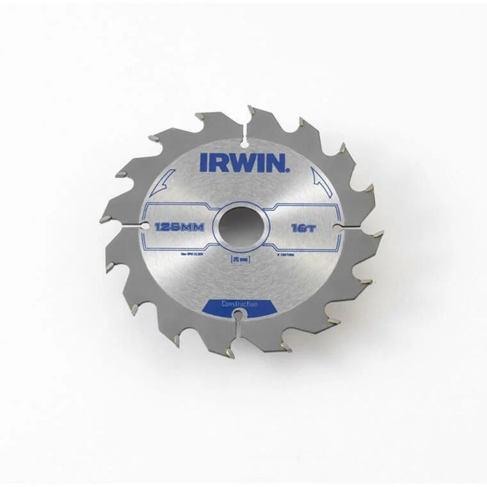IRWIN CONSTRUCTION HM-Kreissägeblatt 125x20mm 16Z 2,5 ATB
