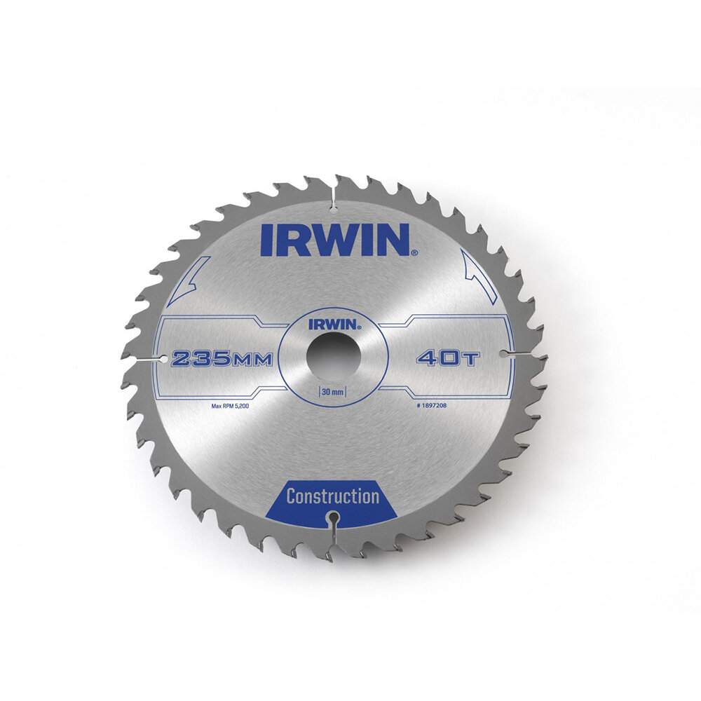 IRWIN CONSTRUCTION HM-Kreissägeblatt 190 mm 40 30 mm 2,5 ATB 1897200