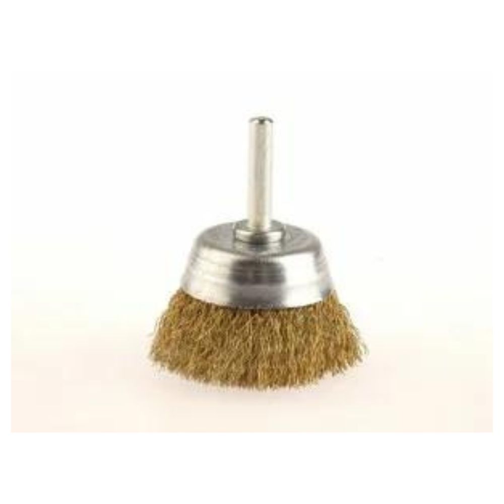 LESSMANN Flächenbürste DRM 50 Schaft 6 mm Messingdr. 0,20 435.542