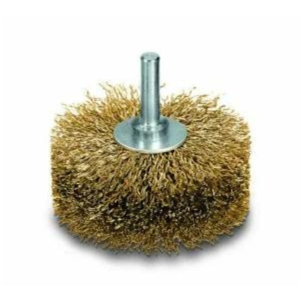 LESSMANN Strukturierbürste Stahldraht, vermessingt, 0,25 418.704