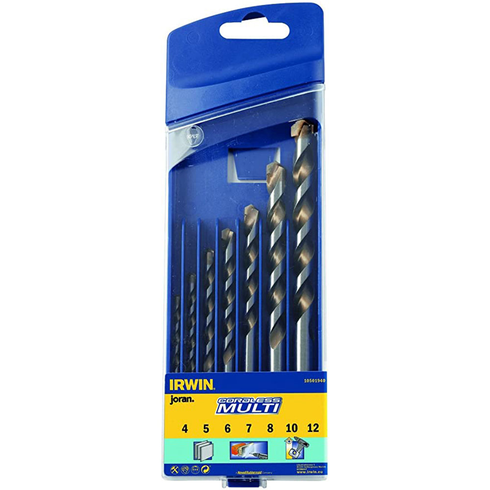 IRWIN Cordless MULTI Bohrer Sätze Cordless Multi 7-tlg. Satz: 4/5/6/7/8/10/12mm