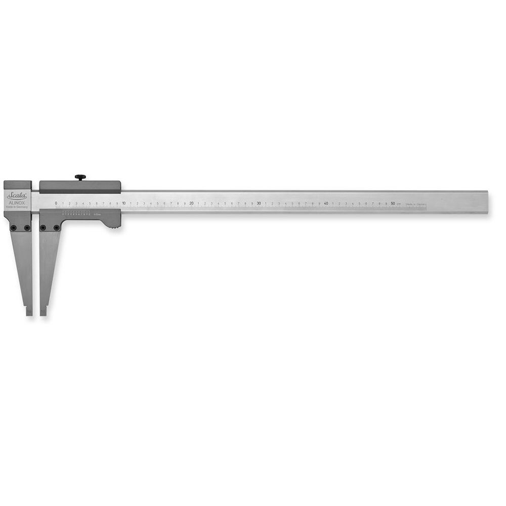 SCALA Werkstatt Messschieber 1000x150 mm ALINOX CLASSIC Laserteilung, Non.1/20 mm - n.Werksnorm