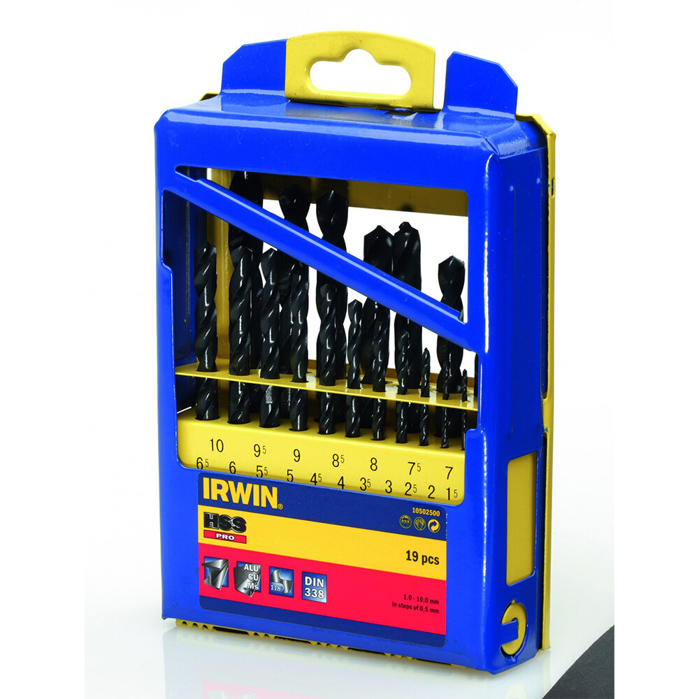 IRWIN HSS Pro Bohrer Satz HSS Pro, 19tlg