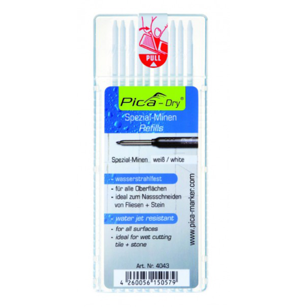 Pica DRY Minen-Set weiss