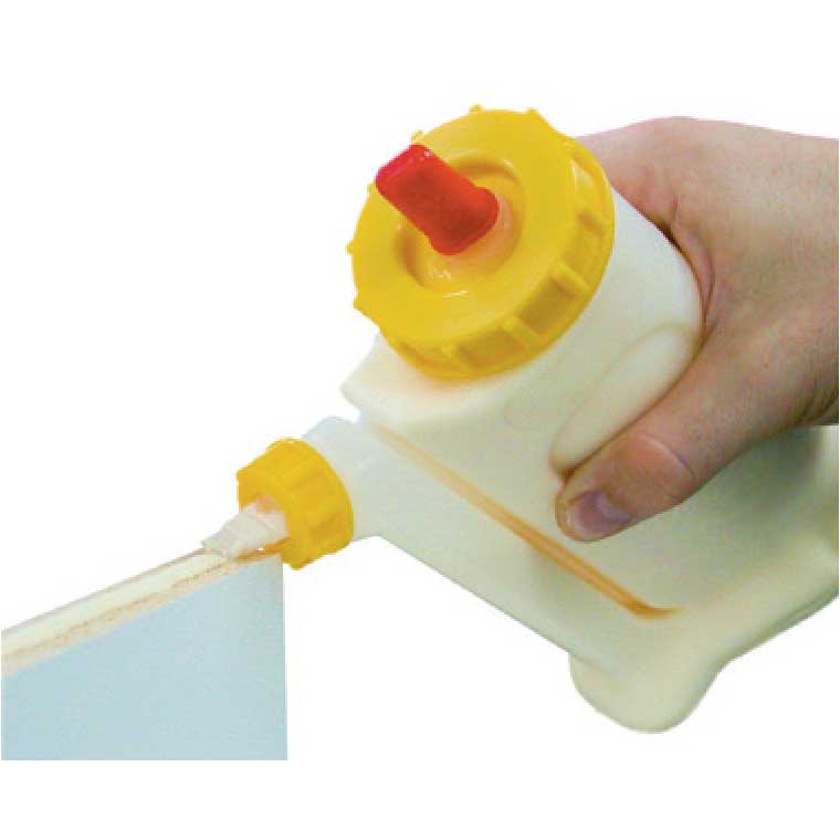 FASTCAP GluBot Tropffreier Leimspender Leimsparbehälter Leimflasche 16 Oz.=ca. 450ml – Bild 2