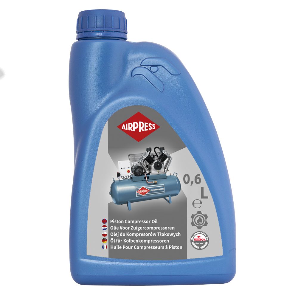 AIRPRESS Öl für Kolbenkompressoren 0,6L 12491