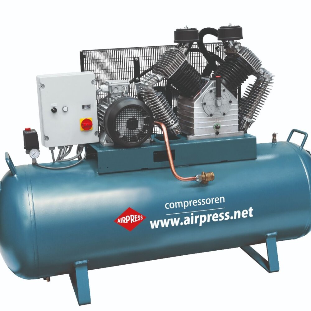 AIRPRESS Kompressor K 500-2000S mit Stern-Dreieck 36526-N