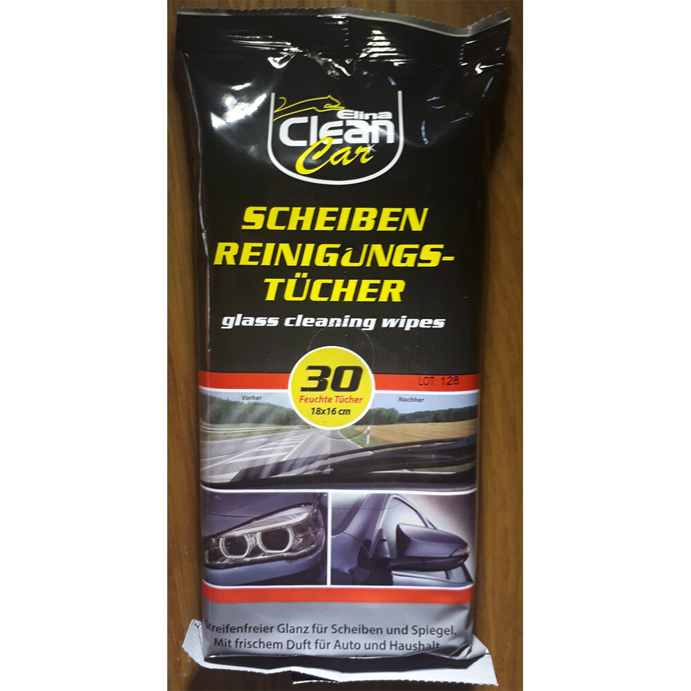 Elina Clean Car Professional Allzweck Reinigungstücher 30 Stk 18x16cm