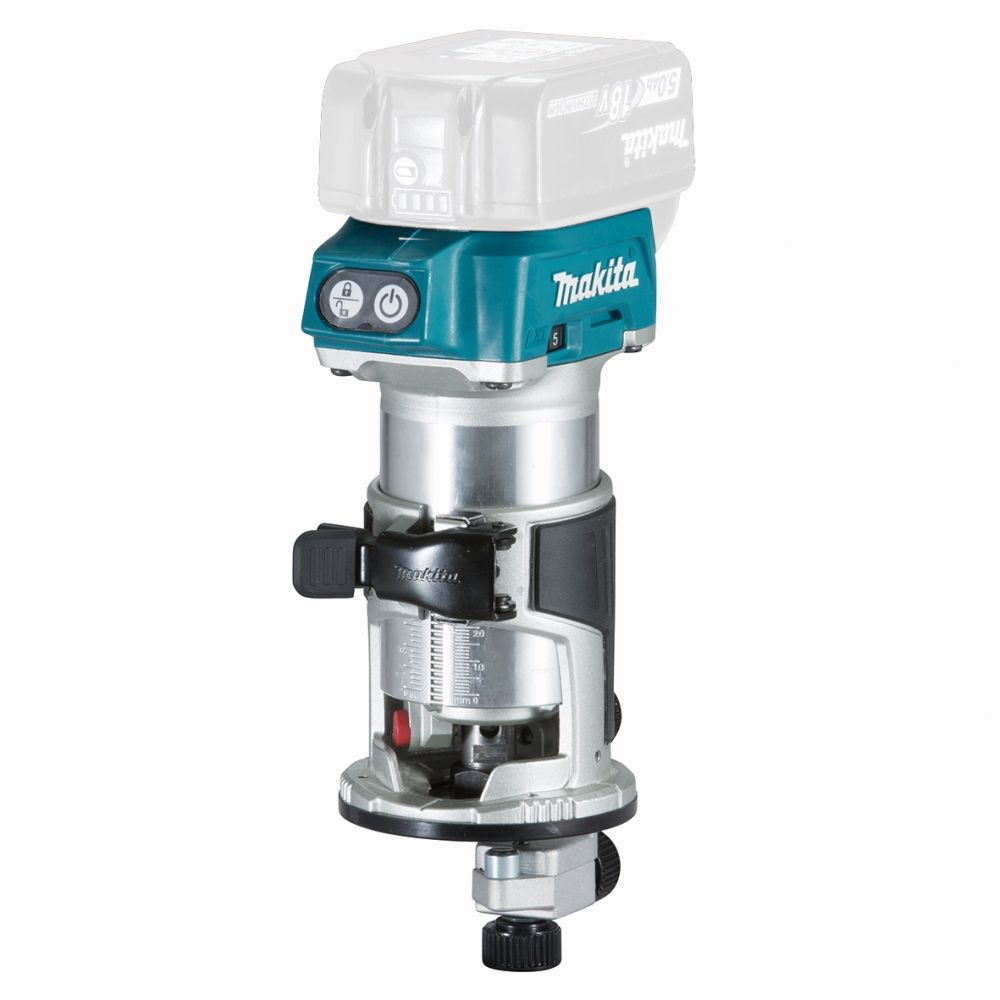 MAKITA AKKU-EINHANDFRÄSE DRT50Z Grundgerät 18-Volt-System
