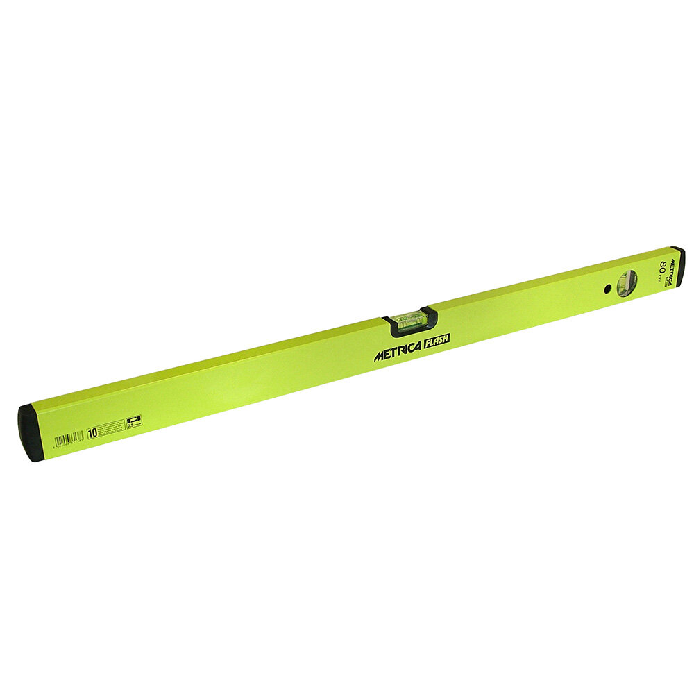 METRICA Flash Wasserwaage 100 cm, 2 Libellen, 0,50 mm/m