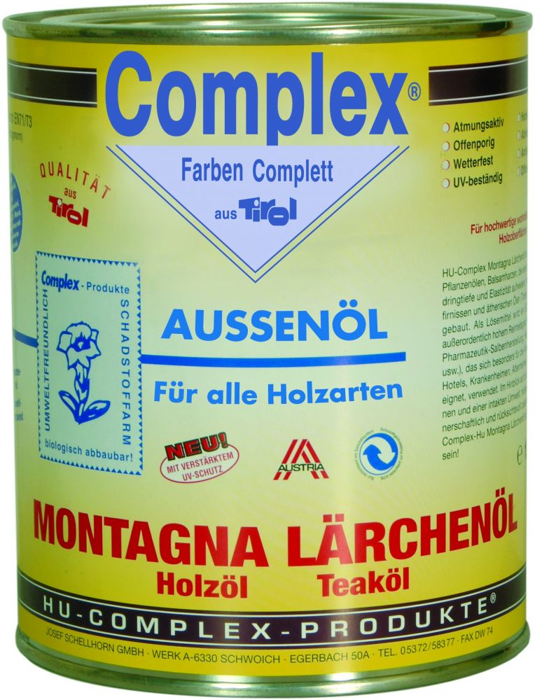 COMPLEX LÄRCHENÖL - 200 Liter Fass - Natur