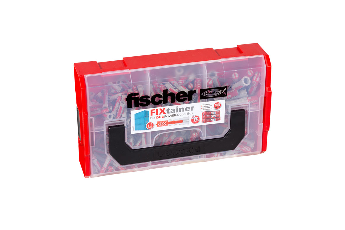 fischer Duopower Fixtainer 210 teilig