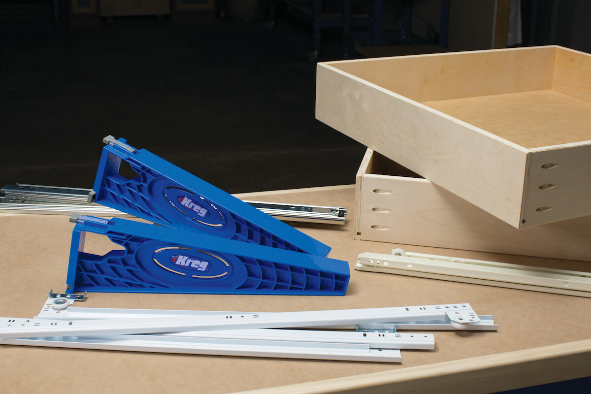KREG® Schubladenauszug Montagehilfe – Bild 3