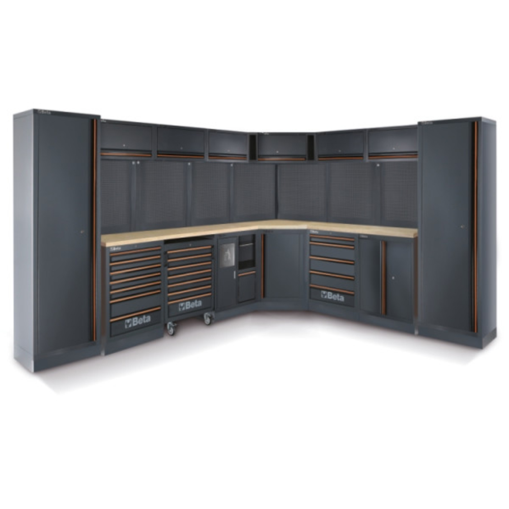 BETA Werkstatteinrichtung C45Pro 2.0 DW mit Multiplex Arbeitsplatte