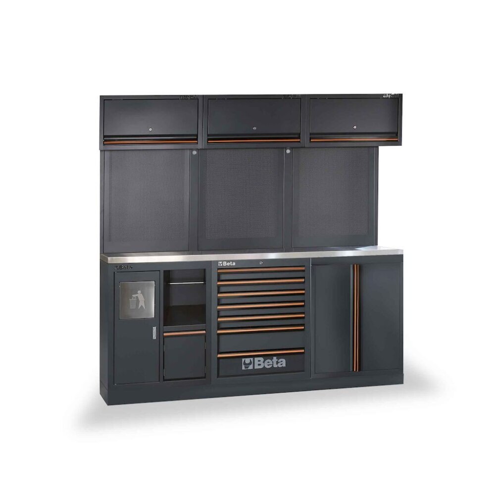 BETA Werkstatteinrichtung C45Pro/AW mit Multiplex Arbeitsplatte