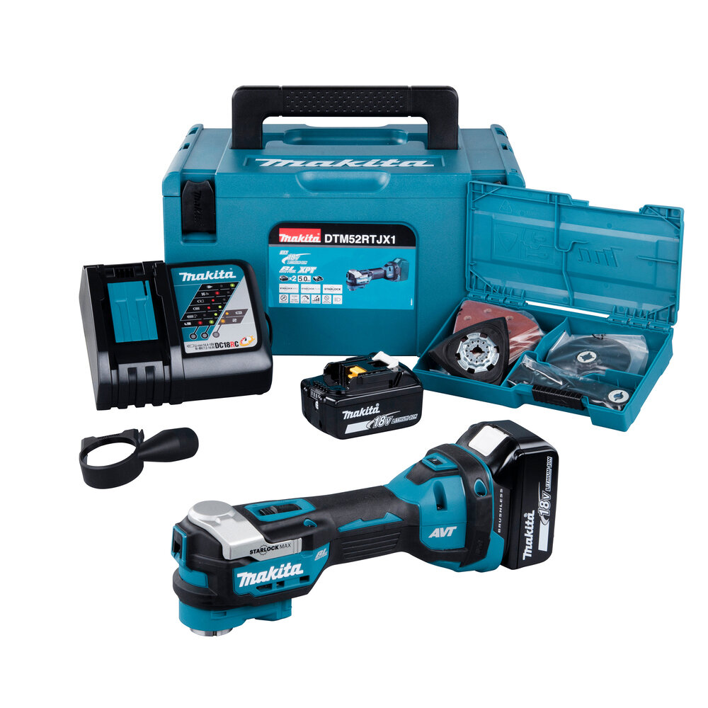 Makita Akku-Multitool DTM52RTJX1