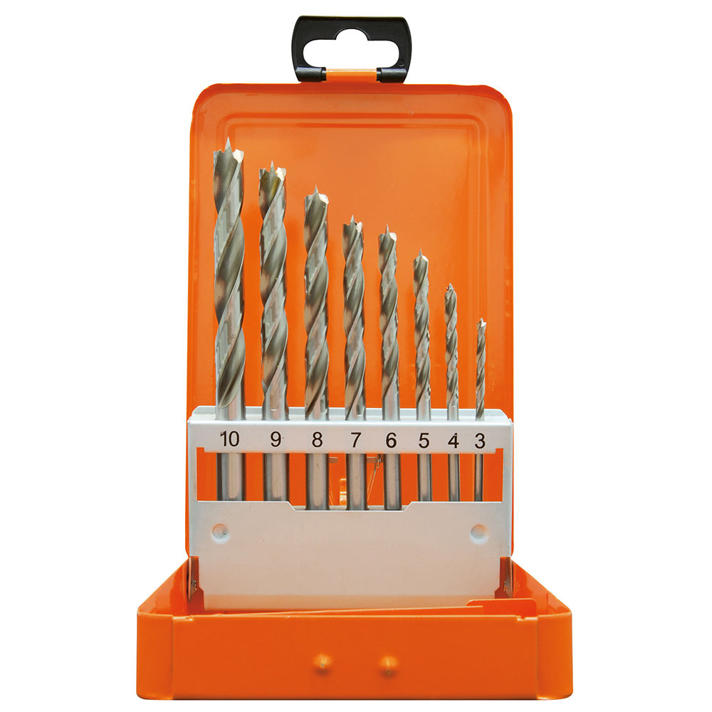 Projahn Holz Spiralbohrer PrimCut Kassette 8-tlg.