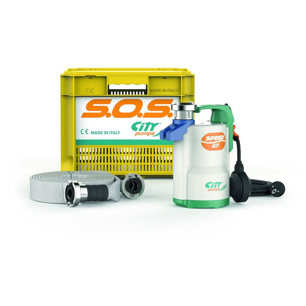 CityPumps Kellerentwässerungs-Set Notfallpumpensatz SOS